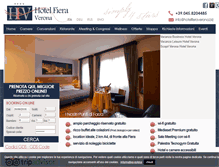 Tablet Screenshot of hotelfieraverona.biz